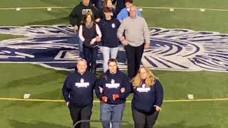 Senior Night 2020 Halftime Show Senior Recognition only