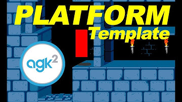 App Game Kit: Platform template AGK2 - Game Pack 1 DLC - metroidvania starter pack