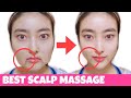 Anti- Aging Scalp Massage For Sagging Jowls, Sagging Cheeks, Hair Growth!  Face Lifting Massage