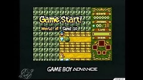 Boulder Dash EX Game Boy Gameplay_2002_05_20