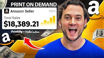 How to Sell Custom Print on Demand Products on Amazon (2025 TUTORIAL)