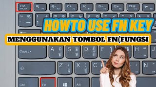 fungsi tombol fn di laptop❓laptop lenovo asus acer msi dll