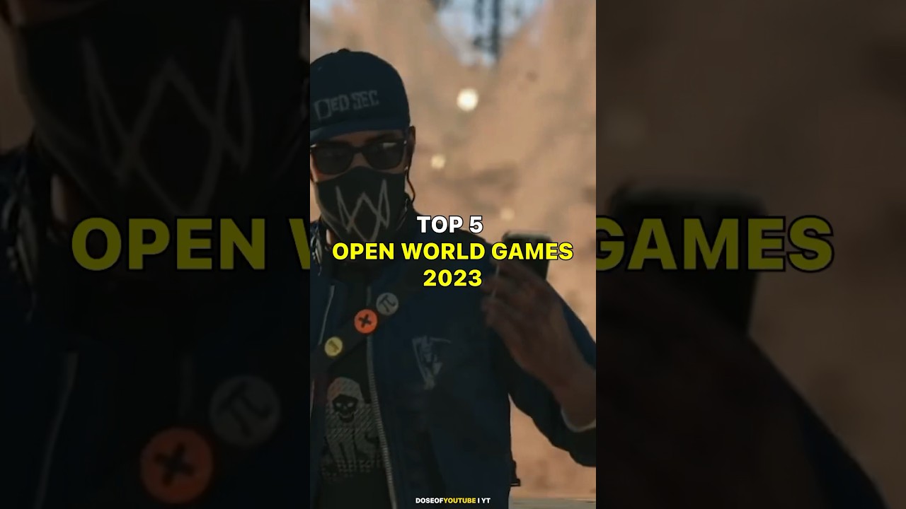 Top 5 Open World Games 2023🎮