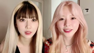 [SUB INDO] JiU & YooHyeon VLIVE - 'Kita?' (300622)
