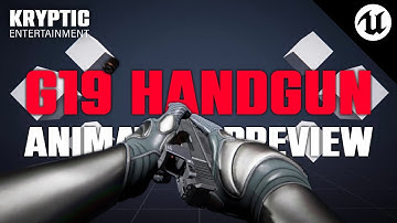 G19 Handgun FPS Animation Pack for Unreal Engine 5 Preview