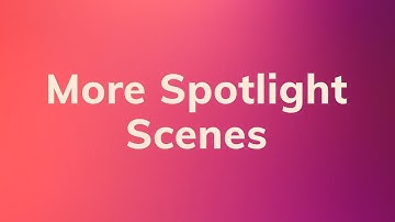 More Spotlight Scenes Video Template (Editable)