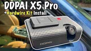 DDPAI X5 Pro 4K Dash Camera Review and Hardwire Kit Install