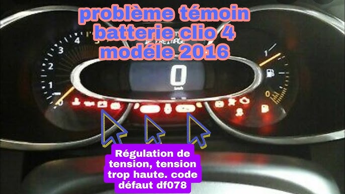 Problème start stop Clio 4 #code défaut df109# 