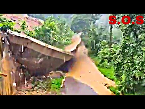 მეწყერი  და წვიმა ბათუმში | наводнение и оползнй в Батуми | floods and landslides,batumi