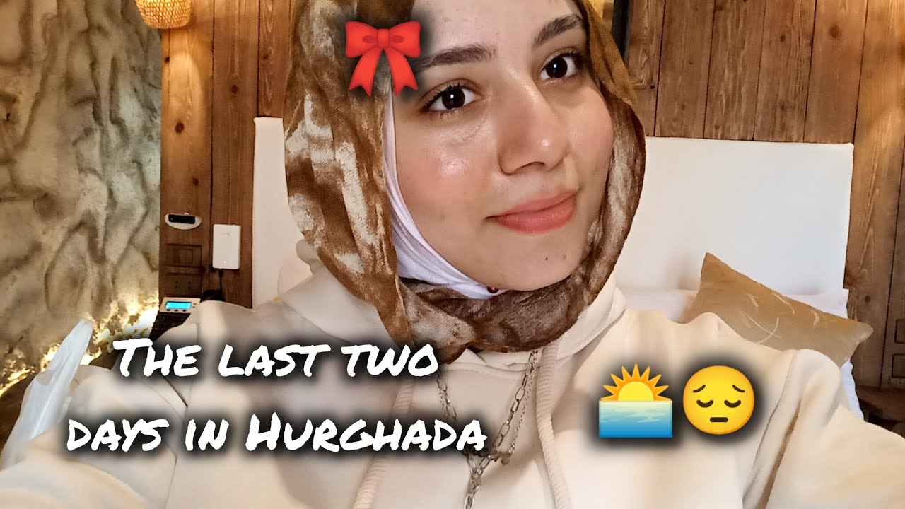 اخر يومين في الغردقه😔 قعدنا في اوتيل الكهف😮