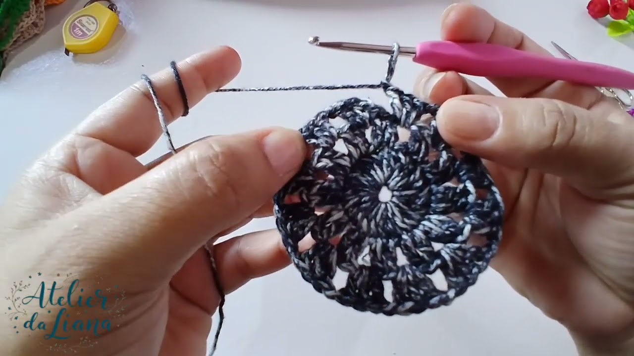 Tutorial de touca (Headpiece) de crochê. ❤️ 