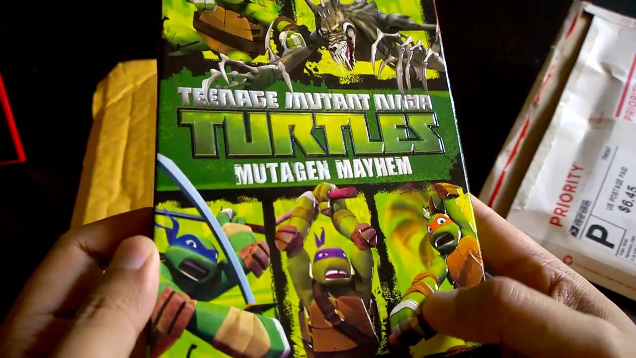 Teenage Mutant Ninja Turtles: Mutagen Mayhem (2014) + a mystery DVD 