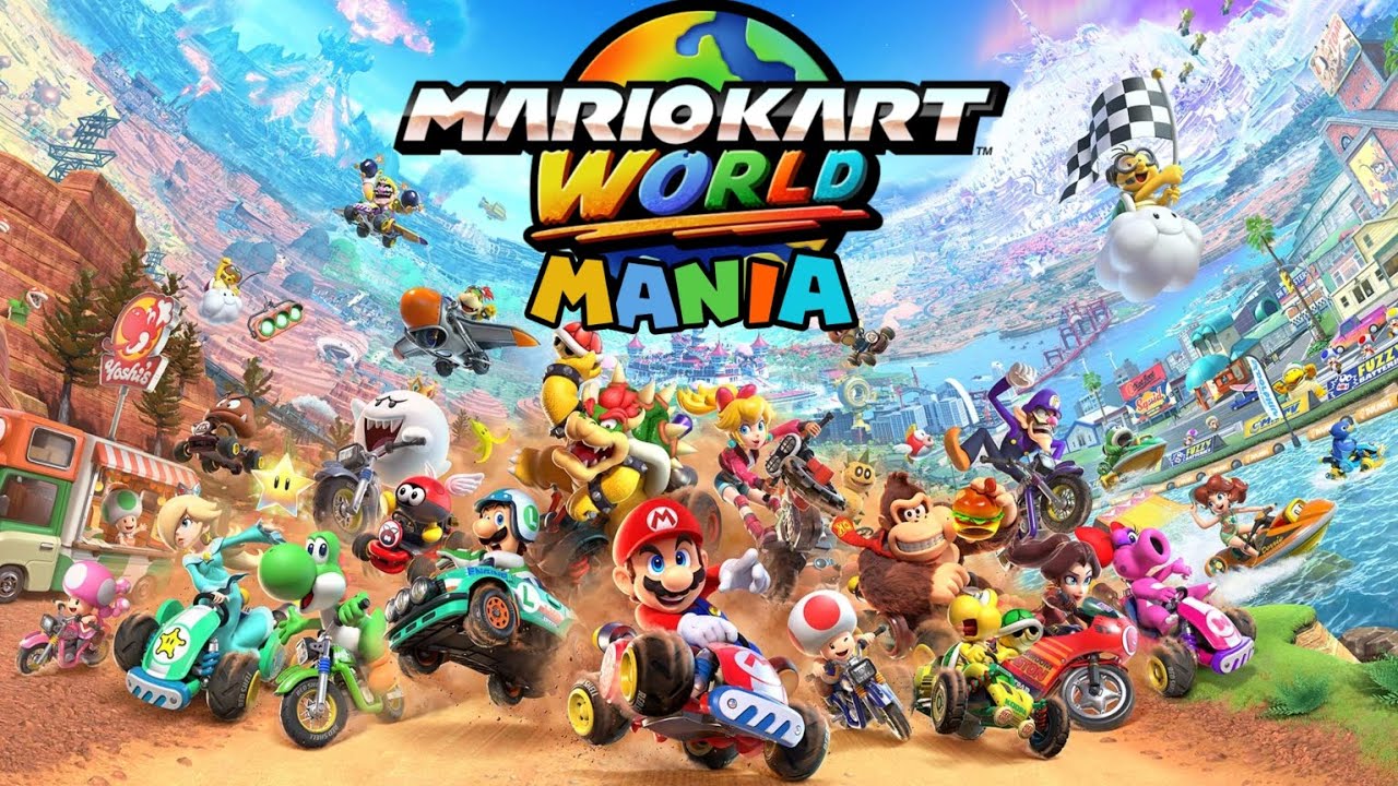 Mario Kart Mania | Mario Kart World Tricks, Glitches, and Funny Moments 13