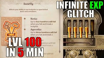 MAX Security in 5min - Oblivion Remastered Lockpicking Exploit #oblivion