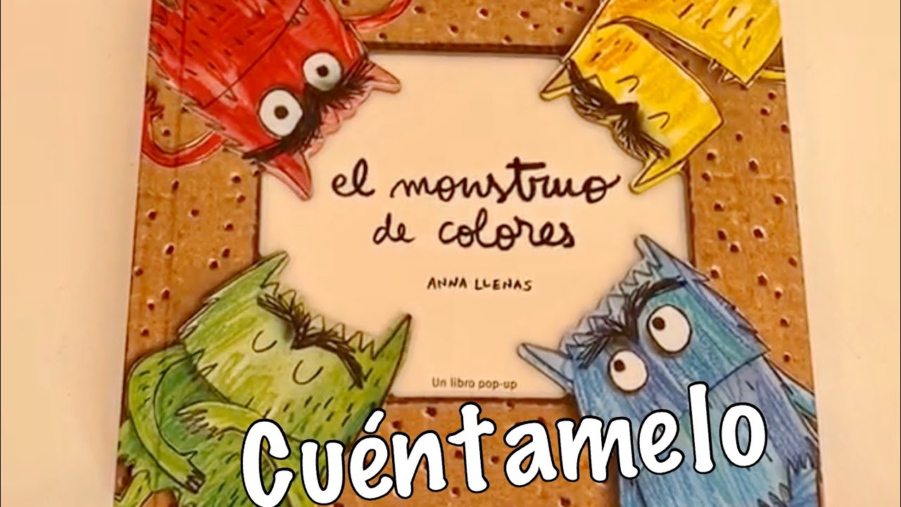 EL MONSTRUO de los  COLORES 🌈cuento LEÍDO (pop up) // VIDEOCUENTO