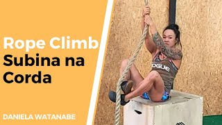 Rope Climb - Subida na Corda - Daniela Watanabe