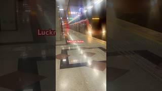 #Metro 🚉 # ￼ station#lucknow