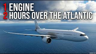 One Engine, Two Hours Over The Atlantic | Virgin Atlantic VS165