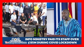 Information Ministry paid staff over ¢151m during COVID lockdown - Report