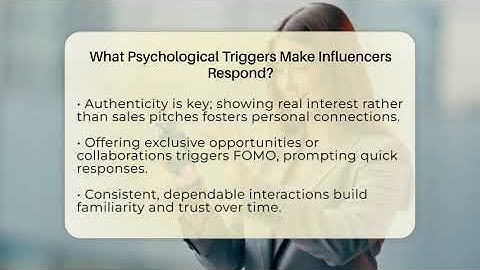 What Psychological Triggers Make Influencers Respond? - Everyday-Networking