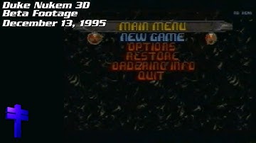 Duke Nukem 3D Beta Footage (December 13, 1995)