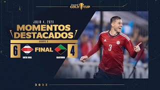 Costa Rica 6-4 Martinica | HIGHLIGHTS | 2023 Gold Cup