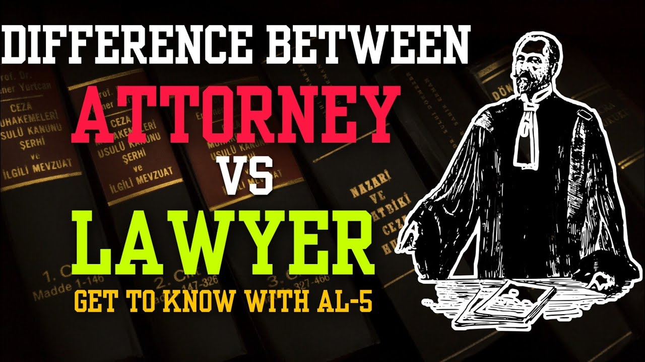 Attorney vs Lawyer auto injury lawyers YouTube