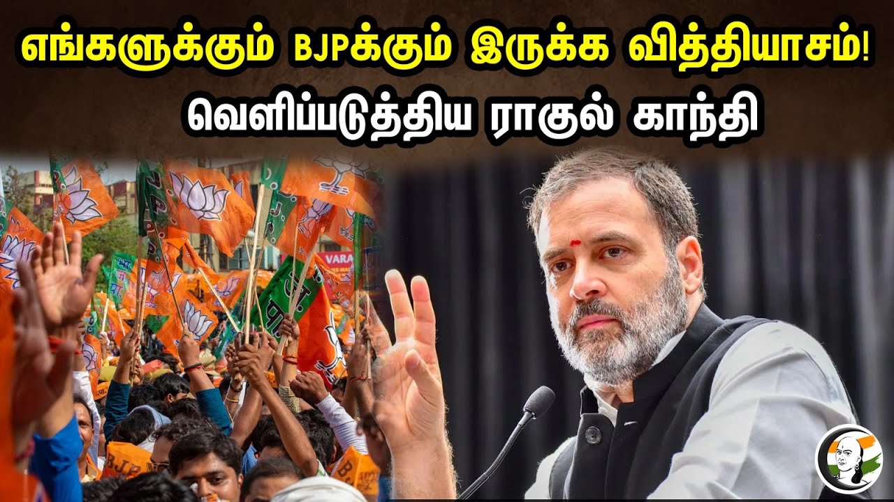எங்களுக்கும் BJPக்கும் இருக்க வித்தியாசம்! வெளிப்படுத்திய ராகுல் காந்தி | Rahul On Society