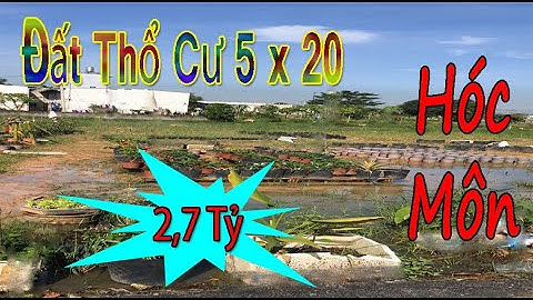 100m2 Đất Hóc Môn Xuân Thới Sơn 2,7 Tỷ | Đất Hóc Môn Giá Rẻ