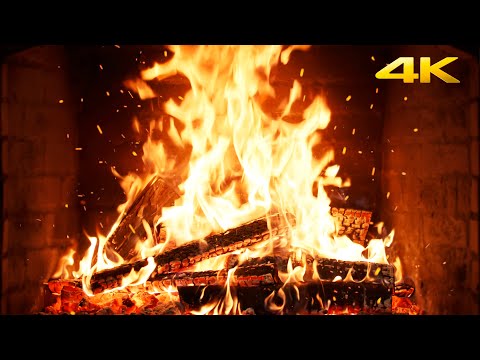 Fireplace That Will Melt Your Stress Away With Warm Hearth Sounds And Evening Silence For Healing 