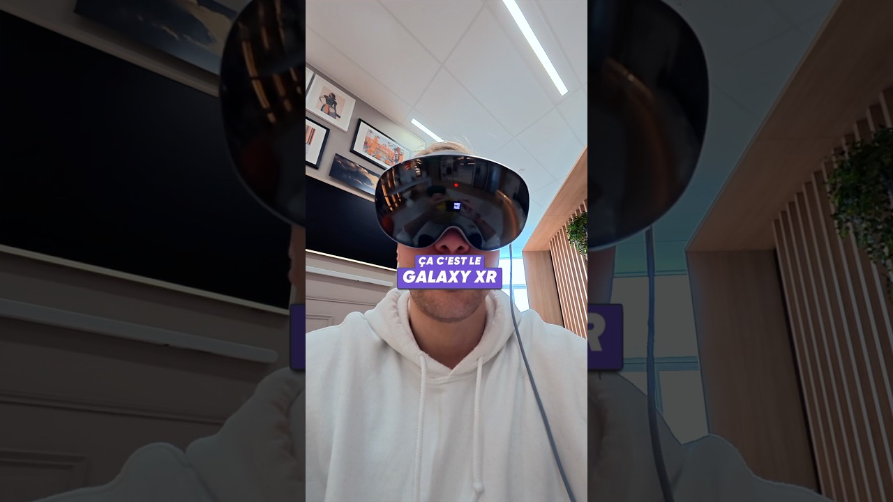 J’ai testé le GALAXY XR de Samsung 😎#shortswithzita