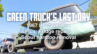 The Green Truck's Last Day - 1964 International Harvester Travelall C1100
