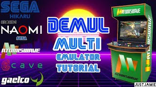 DEmul PC Arcade Emulator Setup Guide + Controllers 2024 #demul #arcade #emulator