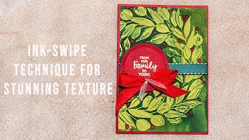 WOW Cards with Embossing Folders: Easy Ink-Swipe Technique for Stunning Texture!