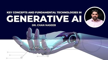 Fundamental Concepts in Generative AI