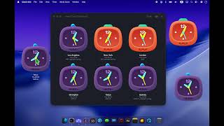 World of Pumpkins - Pumpkin Clock Theme 🎃 by Clock mini #halloween  #clock #widgets #macos  #mac screenshot 3