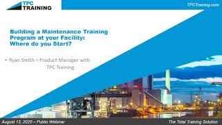 Celebrity Building a Maintenance Training Program in your Facility Wealth