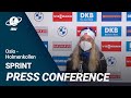 World Cup 21/22 Holmenkollen: Women Sprint Press Conference