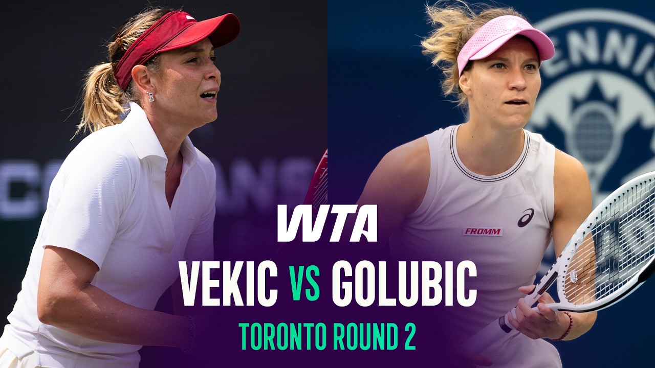 Donna Vekic vs. Viktorija Golubic | 2026 Toronto Round 2 | WTA Match Highlights