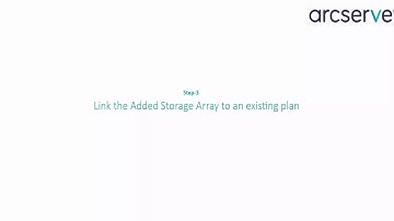 Creating Nimble Hardware Snapshots using Arcserve UDP