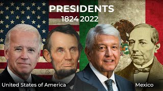 You will be surprised Which country has the most presidential changes USA Mexico 1824-2022