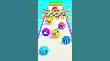 Ball Run 2048 - Gameplay Walkthrough Part 860B Infinity Mode New Best Record 4096AN (iOS, Android)