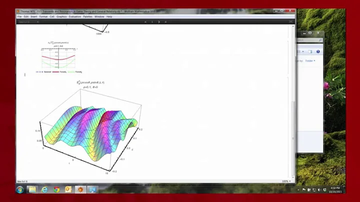 Transients and Resonances in Game Theory and General Relativity