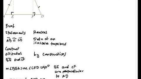 QU16 Base Angles of Isosceles Trapezoids are Congruent