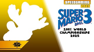 Lui vs Czikubi. SMB3 100% World Championships