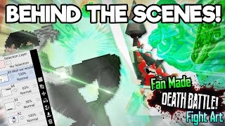Kyle Rayner VS Simon the Digger (DC Comics VS Gurren Lagann) | Fan Made DEATH BATTLE Art BTS