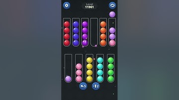 Ball Sort by Infinite Joy: Levels 11960, 11961, 11962