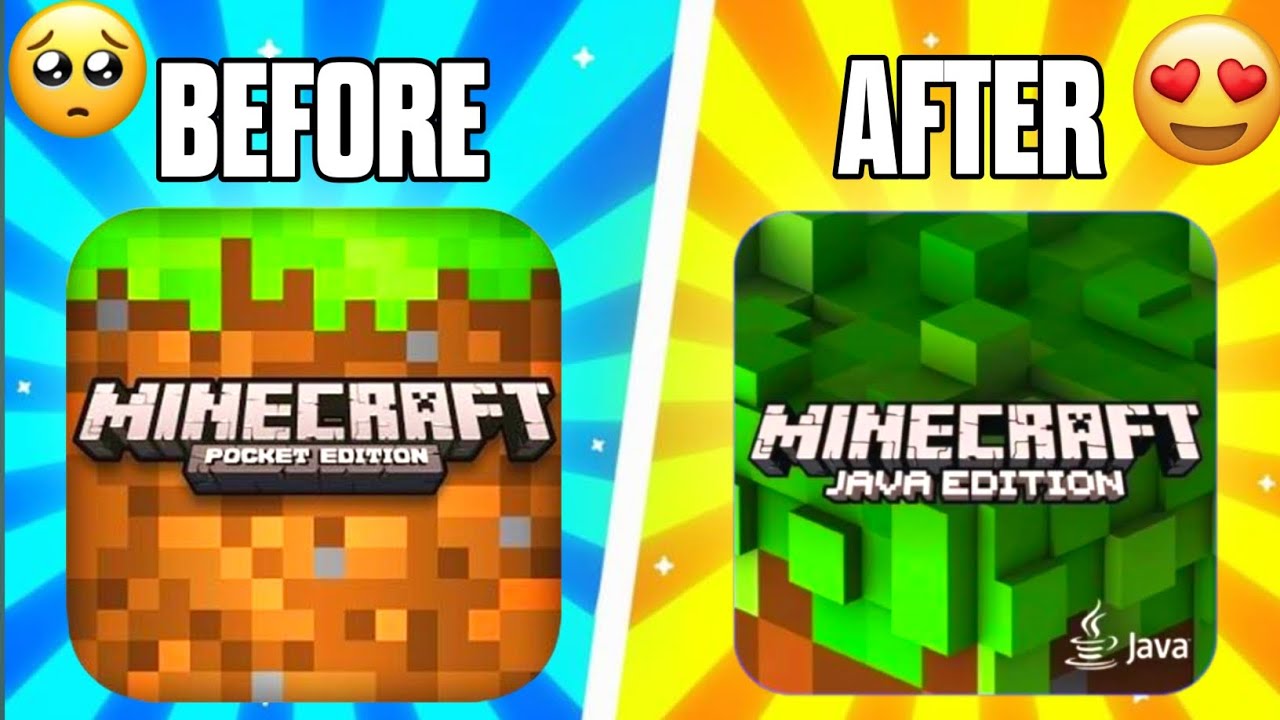 MINECRAFT POCKET EDITION CONVERT INTO JAVA EDITION WITH ONLY 1 MOD ...