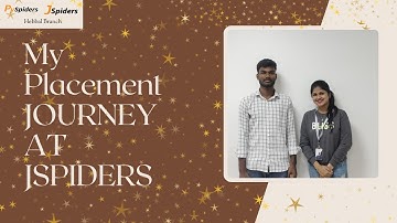 🎉 Congratulations Sahil | Junior Developer | Placement Success Story | JSpiders/QSpiders Hebbal