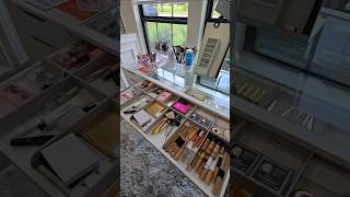 Building my dream vanity ✨️ #makeup #ikeahack #makeupstorage #makeupvanity #beautyroom #dreamcloset